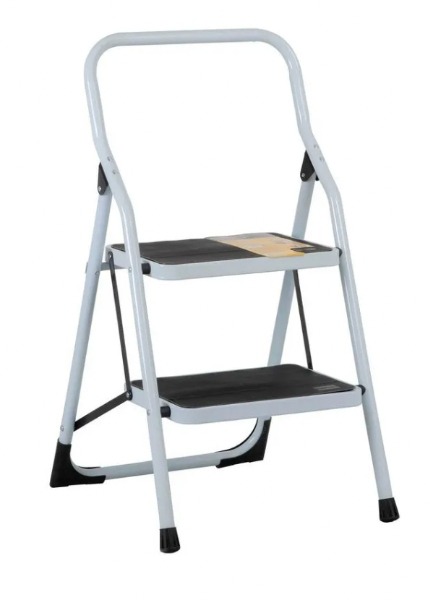 Miniatura 6 de Escalera Plegable 2 Pasos Acero